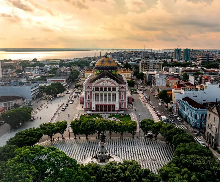 Teatro Amazonas, no centro de Manaus
